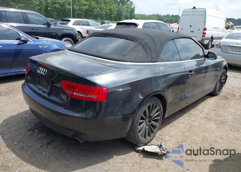 2012 Audi A5 2.0T Premium from USA, damaged, VIN WAULFAFH8CN001822